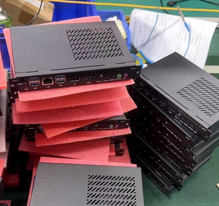 OPS PC modules ready for shipment from Shenzhen factory